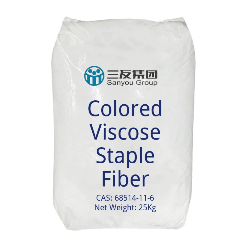 Colored Viscose Staple Fiber-cas-68514-11-6