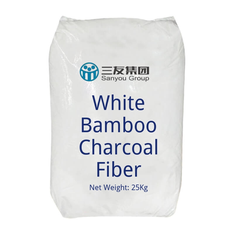 White Bamboo Charcoal Fiber-cas-N